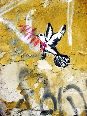 Peace bird by Leonid Rozenberg